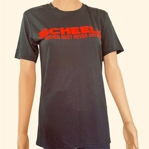 GILDAN casual graphic jersey T-shirt black NWOT women’s S